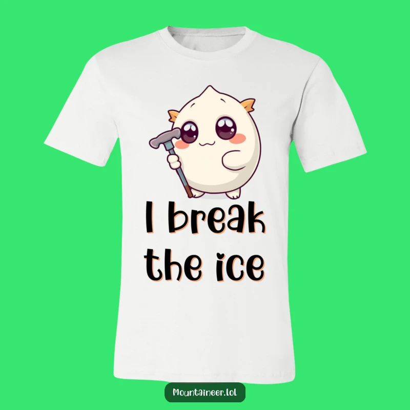 Funny Wide-Eyed Ice Pick T-Shirt: Creature's Grasp Makes a Hilarious Gift